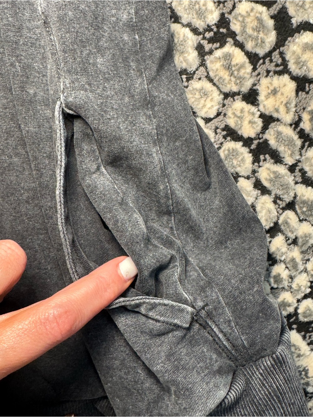 π Free People Washed Black Charcoal Racerback Tank Top with pockets π - Picture 13 of 15